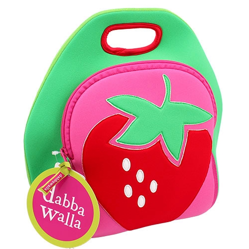 美國Dabbawalla Bags瓦拉包 兒童手提包 (草莓)