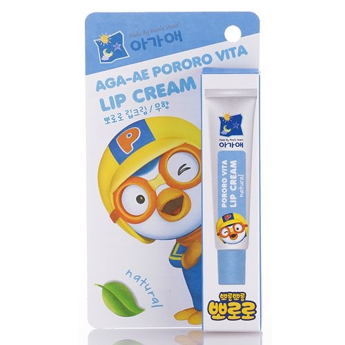 韓國製Pororo快樂小企鵝兒童護唇膏-無味(8g)