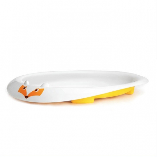 美國【MyNatural】餐具系列 - Yellow Fox玉米黃狐狸餐盤
