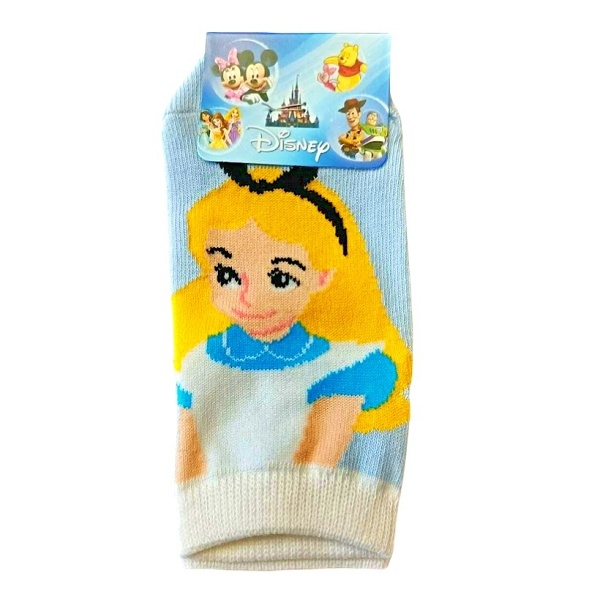 正韓襪子/韓國製卡通襪/船形襪/兒童襪-愛麗絲
