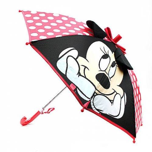 韓國winghouse迪士尼系列 兒童立體造型雨傘【MK0124】米妮