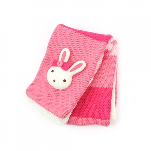 【出清特價】韓國winghouse可愛兔Roraailey保暖針織圍巾