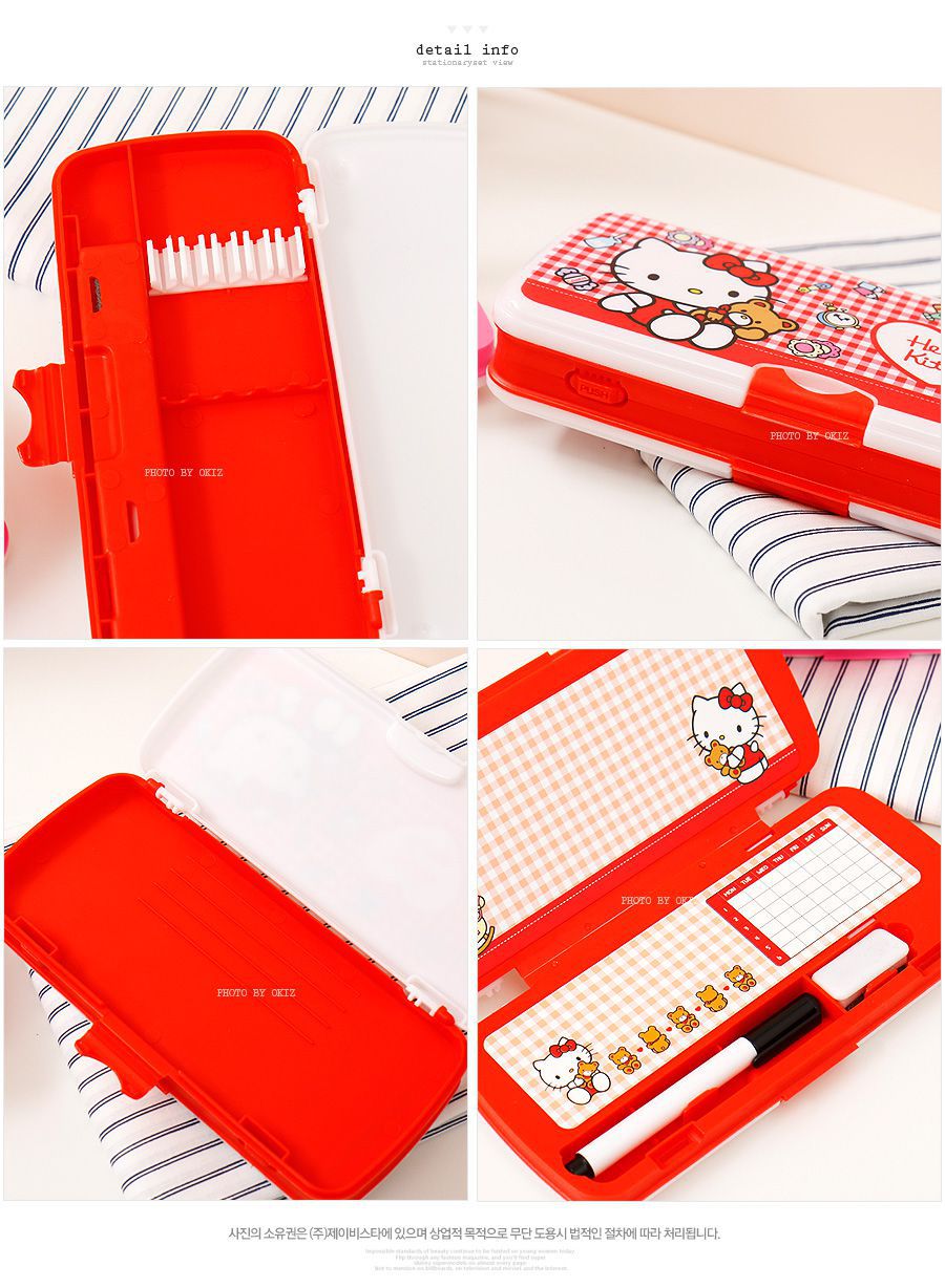韓國製兒童文具盒/鉛筆盒(三層)