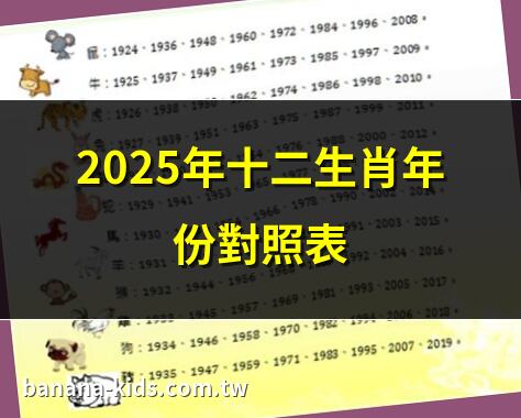 十二生肖 年
